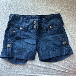 Denim Blue Jean Shorts